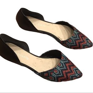 Franco Sarto Hawks3 Flats Sz 7 multi color